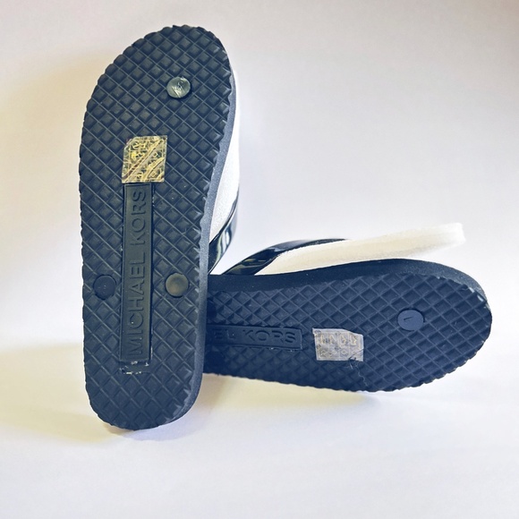 Michael Kors Black Flip Flop - Picture 2 of 5